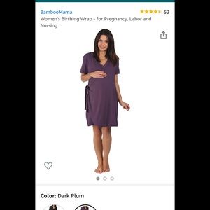 Bamboo wrap for pregnancy labor and nursing